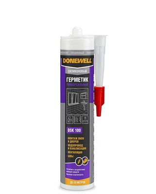 DONEWELL DSK 101 Герметик силикон. универсальный белый (260мл) Ynhvtd8bhOS9z9xht2rP33 - фото 10453