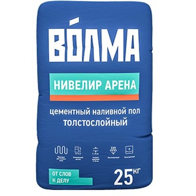 Смесь сухая наливной пол «ВОЛМА-Нивелир Арена» (25кг) XDbIKZeijVMdHppGV3gD13 - фото 10461