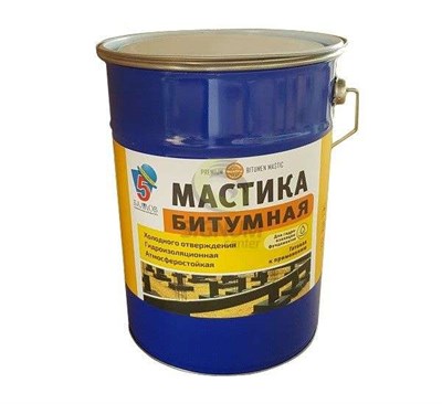 Мастика битумная 4кг (евро) Пять баллов WkpLErGTiCpByOYWhuZZW3 - фото 11876