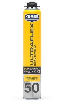 KRASS ULTRAFLEX 50 ПЕНА ПИСТОЛЕТНАЯ ВСЕСЕЗОННАЯ (700мл) BPwG6dnxhbtcy6vHfqfZV3 - фото 14430