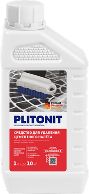 ПЛИТОНИТ средство для удаления цементного налета (1Л) QotJWFNZjL6C0kIaC87nr3 - фото 14513