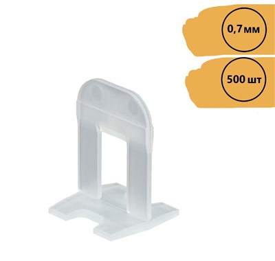 ПЛАСТИК РУСИ ЗАЖИМ СВП PROFI MINI (0,7 мм) (уп=500шт) 368azrshjratsuXVn1b0Q0 - фото 15223