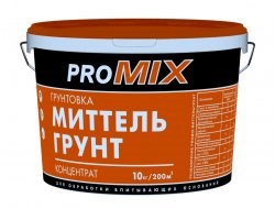 ПРОМИКС Миттельгрунд концентрат для впитывающих оснований (10кг) 0qJ7qLf7gsCTMVAuL0OUe1 - фото 15417