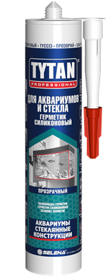 ТИТАН Герметик силиконовый для аквариумов и стекла,  прозрачный 280мл 59574 ihjFnPTmj8ikz7Nm3o8EW2 - фото 15505