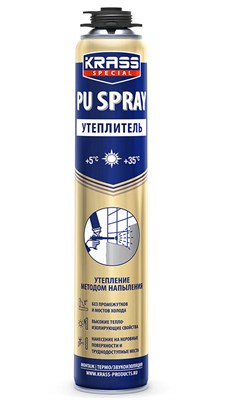 KRASS Special PU Spray Утеплитель напыляемый  (0,8 л) РБ hwxKgCrZgfNrkc-Q2L-5n1 - фото 18298