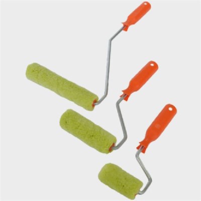 Валик-мини DECOR 150мм, d 15 мм, бюгель 6 мм, ворс 12 мм, полиакрил зеленый, ручка удлиненная стандарт mini 94yRUpGrjwbTCxVSWO9wf3 - фото 20324