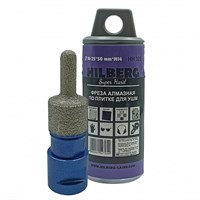 HILBERG АЛМАЗНАЯ ФРЕЗА ПО ПЛИТКЕ SUPER HARD 10/25 ММ для УШМ RTPBTVD R30012