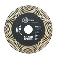 Диск алмазный отрезной 125*22,23 Турбо серия Grand Cut & Grind GCG002 GCG002