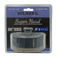 Коронка алмазная 100 мм Hilberg Super Hard M14 UWWzNCysgQzMhCmHaRVGb2