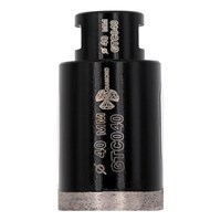 Коронка алмазная по керамограниту 40 мм, М14, Grand Top Clean, GTC040 АС-1011