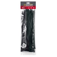 МИЛЕН Хомут-стяжка для кабеля 3,6х200мм нейлон черный (уп.100шт) 049666